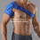 Breathable Single Shoulder Compression Sleeve Adjustable Strap Injury Prevention Gray 7