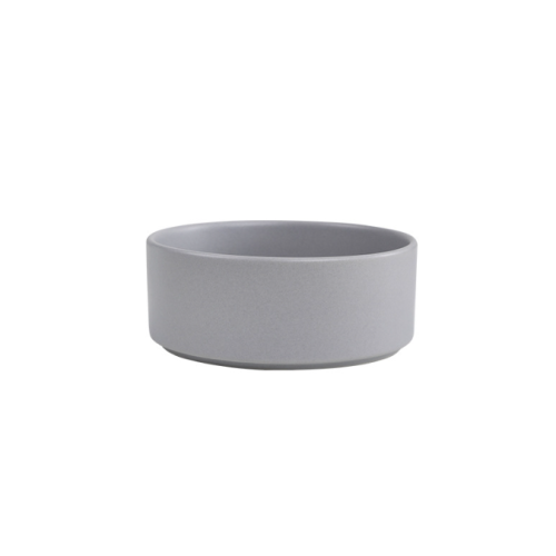 Κεραμικό μπολ για κατοικίδια Phoesky 13cm 400ml Γκρι Σκληρό