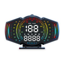 Head-Up Display GPS para Carro - RNCYN - Modelo G18 - Inclinómetro Inteligente - Visor de Velocidade