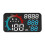 Ecrã Head-Up do Carro - RNCYN - Tecnologia HUD G11 - Ecrã GPS - Ecrã de 3,5 polegadas - Conector USB - Preto 1