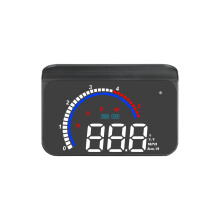 Ecrã Head-Up do Carro - RNCYN - M13 Plus - GPS incorporado - HUD universal - Velocidade USB - Função de Relógio