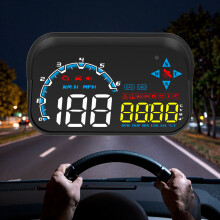 Head-Up Display do Carro - RNCYN - Head-Up Display Universal - Modelo M20 - GPS incorporado - Alarme de Velocidade