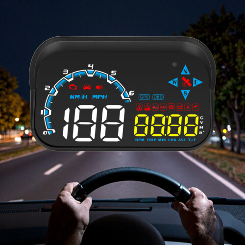 Car HeadUp Display RNCYN Universal HeadUp Display Μοντέλο M20 Ενσωματωμένο GPS