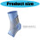Adjustable Ankle Sleeve Support Strap Sweat Resistant For Running Basketball L Blue 4