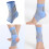 Breathable Adjustable Ankle Guard With Reinforced Polyester For Athletic Gym L Black 3