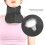 Adjustable Secure Fixing Neck Support Guard for Ice Hockey Training Black Children model 3