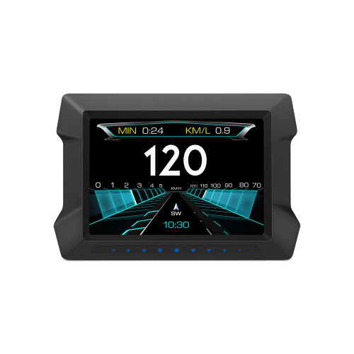 GPS OBD2 Ταχύμετρο RNCYN HUD HeadsUp Display Πολύγλωσσο (12 γλώσσες)