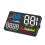 HeadUp Display Αυτοκινήτου RNCYN Οθόνη 5 ιντσών OBD2 HUD Ταχύμετρο 1