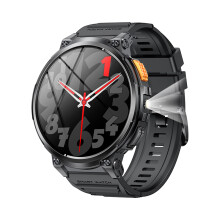 Montre intelligente d'extérieur - RNCYN - K66 - 1.85 pouces - 360x360 - Appel BT - Étanche IP67 - Android/iOS