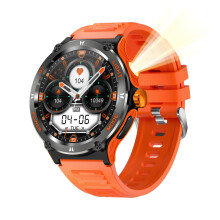 Montre intelligente d'extérieur - RNCYN - KT76 - Écran HD 1.53 pouces - Étanche IP68 - Appel BT - Tracker multisport