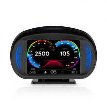 Head-Up displej auta - RNCYN - 3,5-palcový displej - GPS a režim OBD2 - GPS a rýchlosť OBD