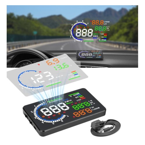 HeadUp Display αυτοκινήτου RNCYN Οθόνη 5,5 ιντσών Μοντέλο A8