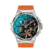Montre intelligente AMOLED - RNCYN - Écran HD 1.43 pouces - Appel BT - Moniteur de fréquence cardiaque