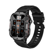 Montre intelligente sport - RNCYN - QX11 - 1.96 pouces TFT HD - Appel BT - Fréquence cardiaque - Oxygène sanguin