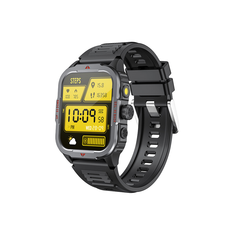 Waterproof Smartwatch - Rncyn - G129 - Heart Rate Tracker - Blood Pressure Monitor 9106058546796