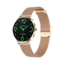 Montre intelligente pour femmes - RNCYN - T8 Mini - Écran AMOLED 1.19 pouces - Moniteur d'oxygène sanguin