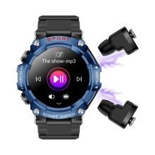 Montre intelligente avec écouteurs sans fil - RNCYN - T96 - Écran HD 1.52 pouces - Appel BT