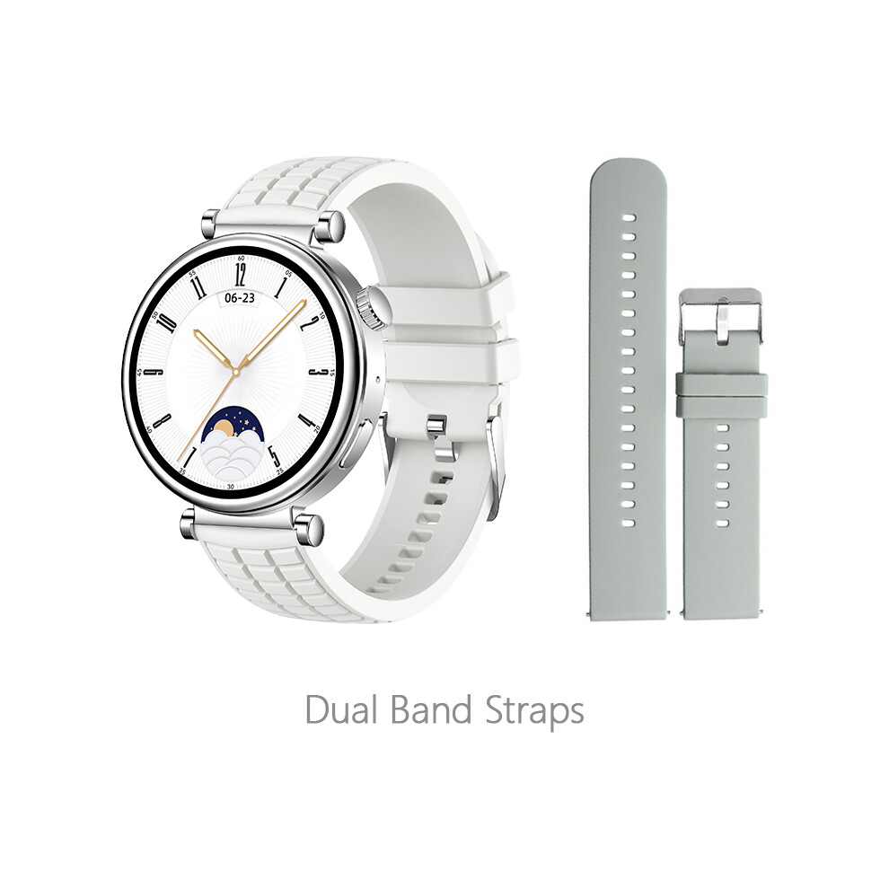 Women's Smart Watch - Rncyn - 1.27 Inch - Voice Assistant - Wireless Charger - Bt Call 9106058549612