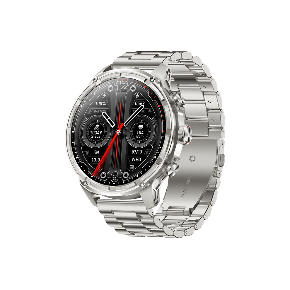 Sports Smart Watch - Rncyn - V99 - 1.85 Inch - Ips Display - Bt Call - Android And Ios Compatible Silver 9106058548813