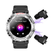 Montre intelligente avec écouteurs sans fil - RNCYN - T96 - Fréquence cardiaque - Pression artérielle