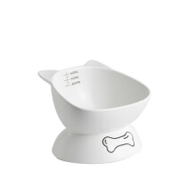 Κεραμικό μπολ για κατοικίδια Phoesky 360 ml 17x9 cm Λευκό