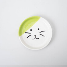 Raised Cat Bowls Phoesky Κεραμικό Μέταλλο Πράσινο 250g 16x13 cm