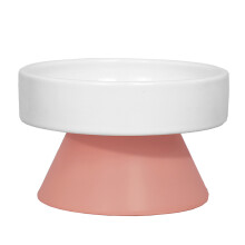 Raised Pet Bowl Phoesky Ροζ 450 ml 160x160x101 mm Γωνιακό Αντιολισθητικό