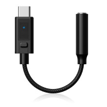 Prenosný audio adaptér - RNCYN - Type-C - 3,5mm - digitálne dekódovanie - ladenie zvuku - slúchadlový zosilňovač