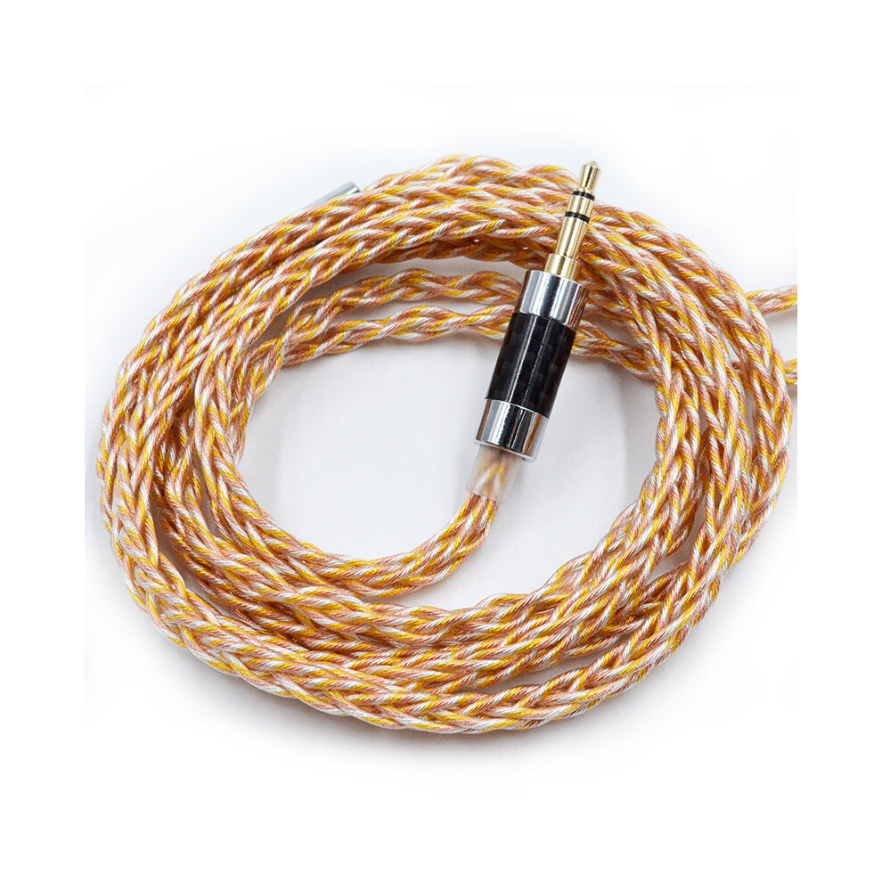 Plated Detachable Cable - Rncyn - 90-7 Pin - 8 Strands - 784-Core - 2Pin 3.5Mm - Zsn - Zsn Pro - Zs10 Pro - Csn Silver 9106058522721