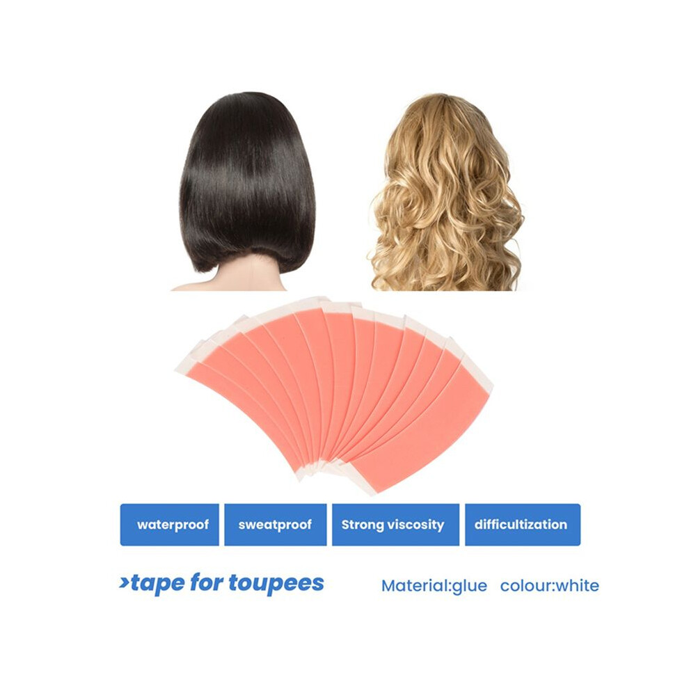108Pc Super Strong Duo-Tac Wig Hair Double Tape Adhesive Extension Hair Strips Waterproof for Toupees/Lace Wig Film