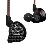 Hifi slúchadlá do uší - RNCYN - ZST - 1BA 1D - Potlačenie šumu - čierna - 12Ω impedancia