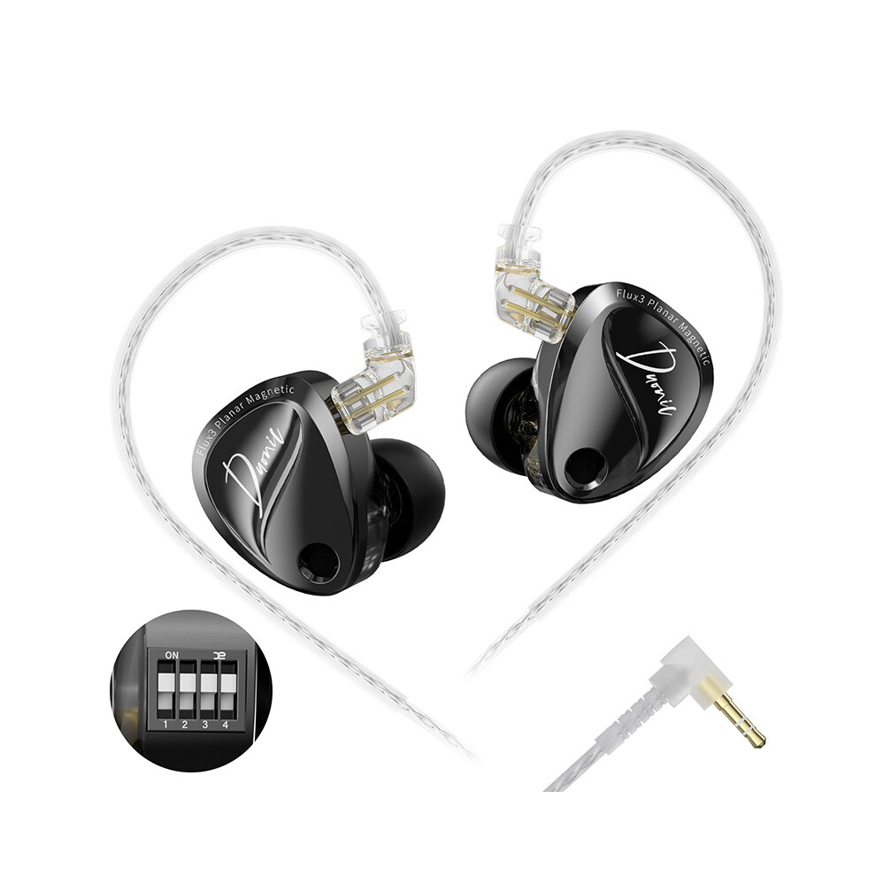 Usb-C In-Ear Headphones - Rncyn - Triple Magnet - Hifi Bass - Active Noise Cancellation - Ipx-5 - 1.5M 9106058523346