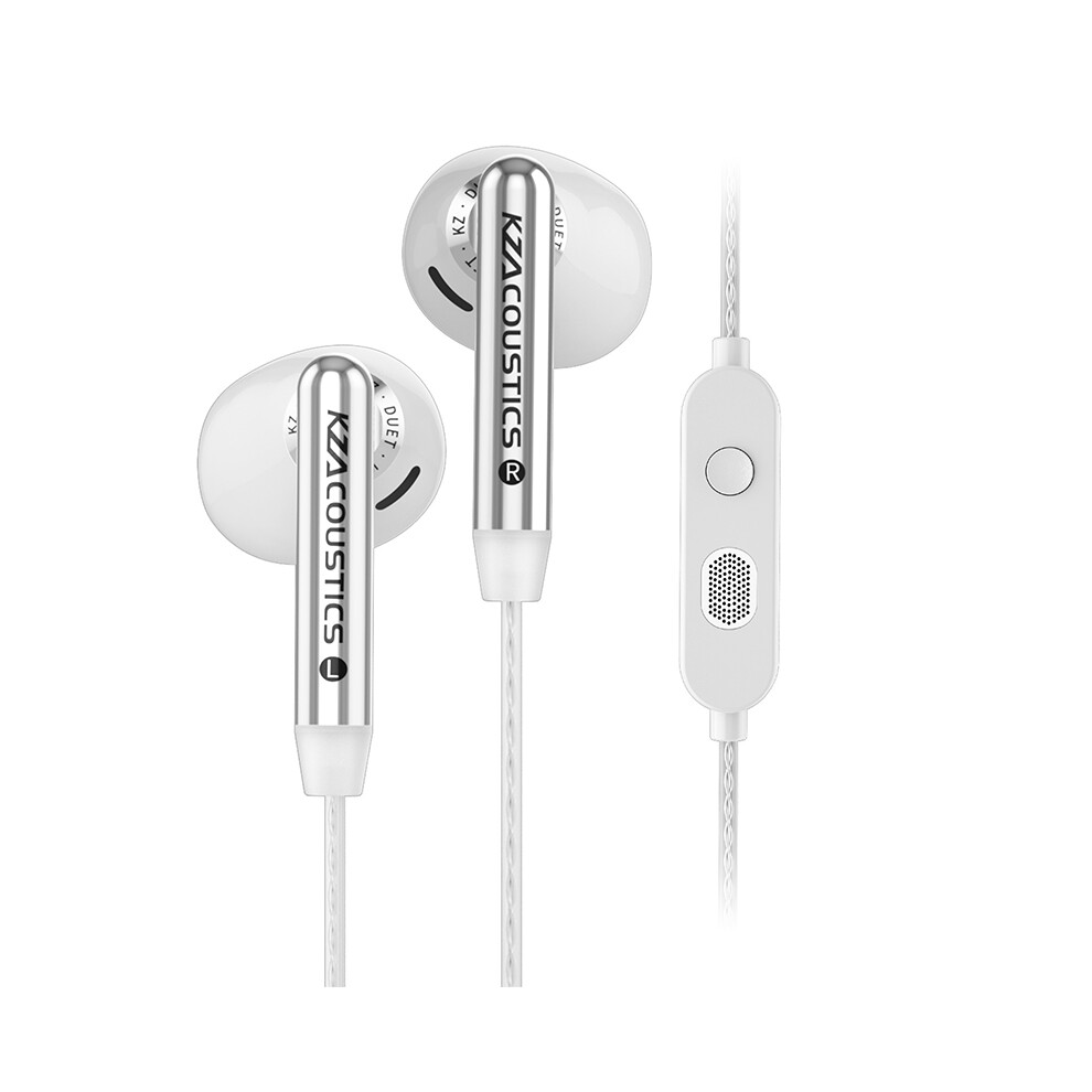 Wired Hifi Stereo Headphones - Rncyn - Duet Quad Core - Dynamic Drivers - Ipx-5 - Metal - In-Ear 9106058523308