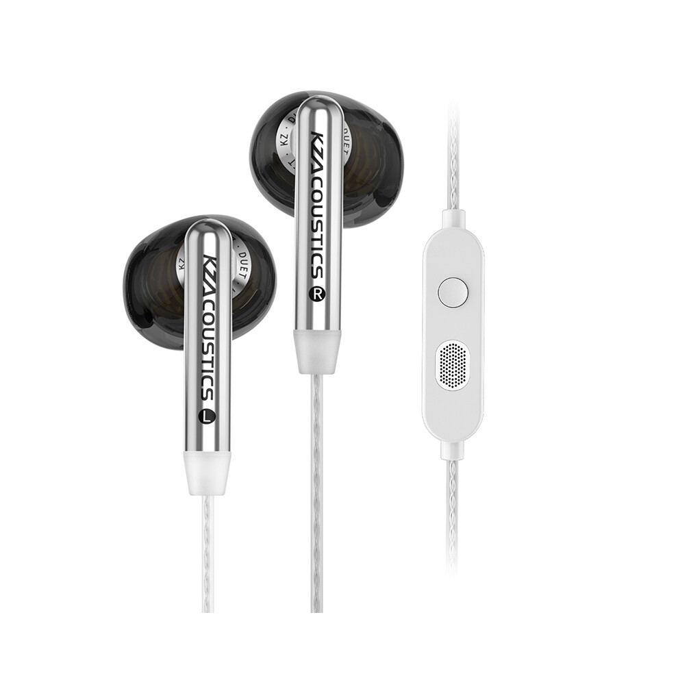 Wired Hifi Stereo Headphones - Rncyn - Duet Quad Core - Dynamic Drivers - Ipx-5 - Metal - In-Ear 9106058523292