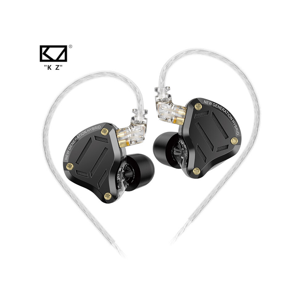 Sport In-Ear Headphones - Rncyn - Zs10 Pro 2 - Noise Cancelling - Ios/Android - In-Ear - Metal Black 9106058524244