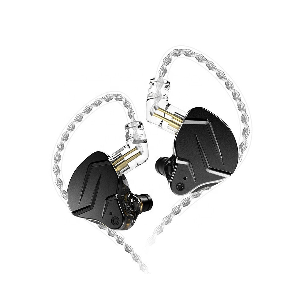 Wired Sport In-Ear Headphones - Rncyn - Zsn Pro X - Noise Cancellation - 25Î© Impedance Black 9106058524336