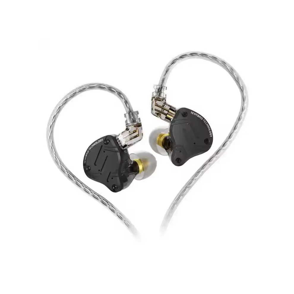 Wired In-Ear Headphones - Rncyn - Zs10 Pro X - Hybrid Technology - 25Î© Impedance Black 9106058524251