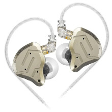 Wired In-Ear Headphones - RNCYN - ZSN PRO 2 - HIFI Bass - Noise Cancelling - Sport - Gold - 3.5mm