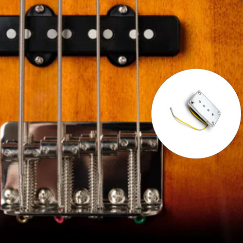 Robust Ceramic Magnet 4 String Bass Pickup Offering Deep Tone and Long Lifes 1