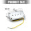 Robust Ceramic Magnet 4 String Bass Pickup Offering Deep Tone and Long Lifes 3