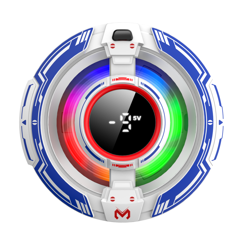 Mobile Gaming Cooling Fan - Rncyn - Cx16 - Digital Display - Rgb Led - Ai Mode Light 9486689771621