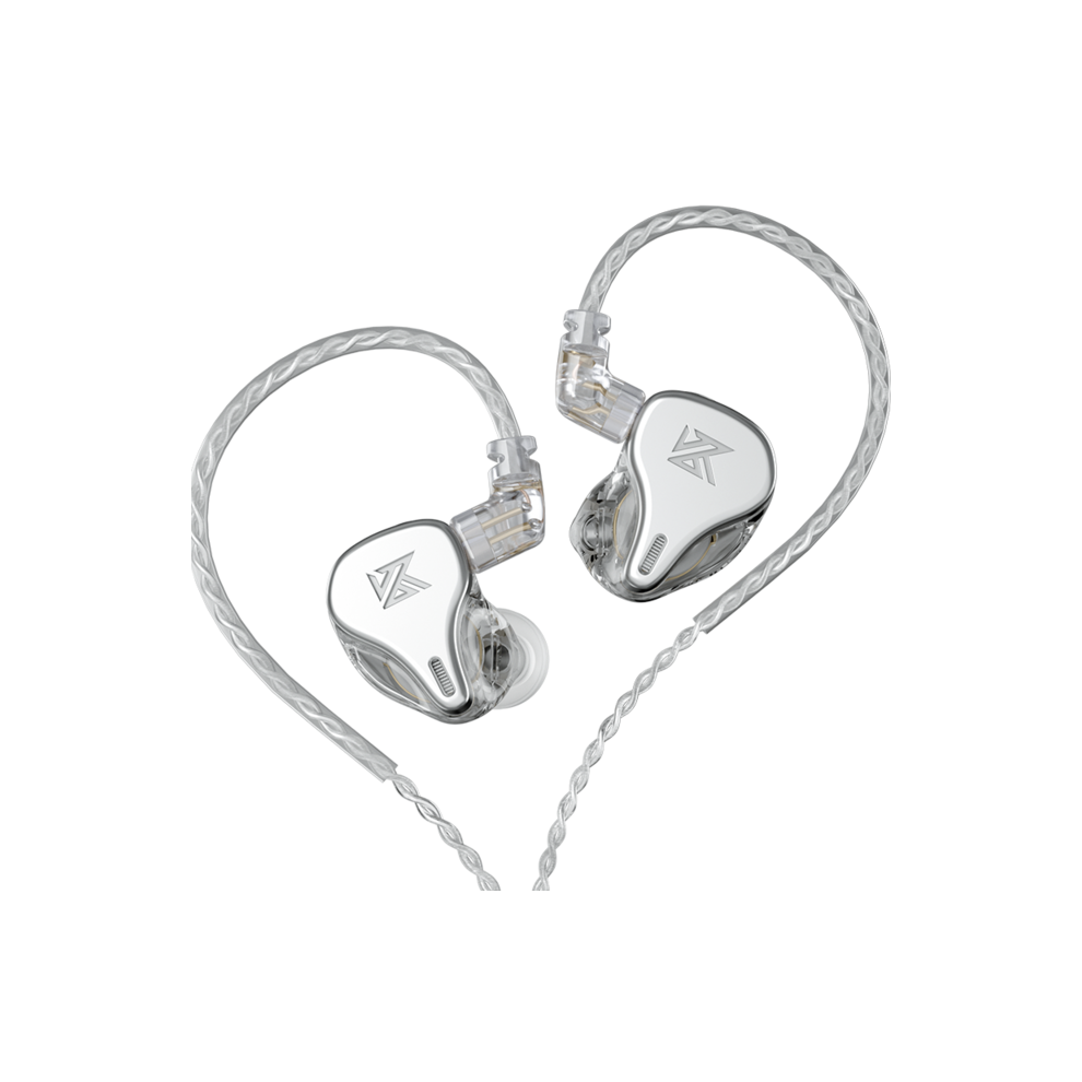 High Resolution In-Ear Headphones - Rncyn - Dq6 - Noise Cancelling - 12Î© Impedance - 107Db/Mw Sensitivity Silver 9106058523261