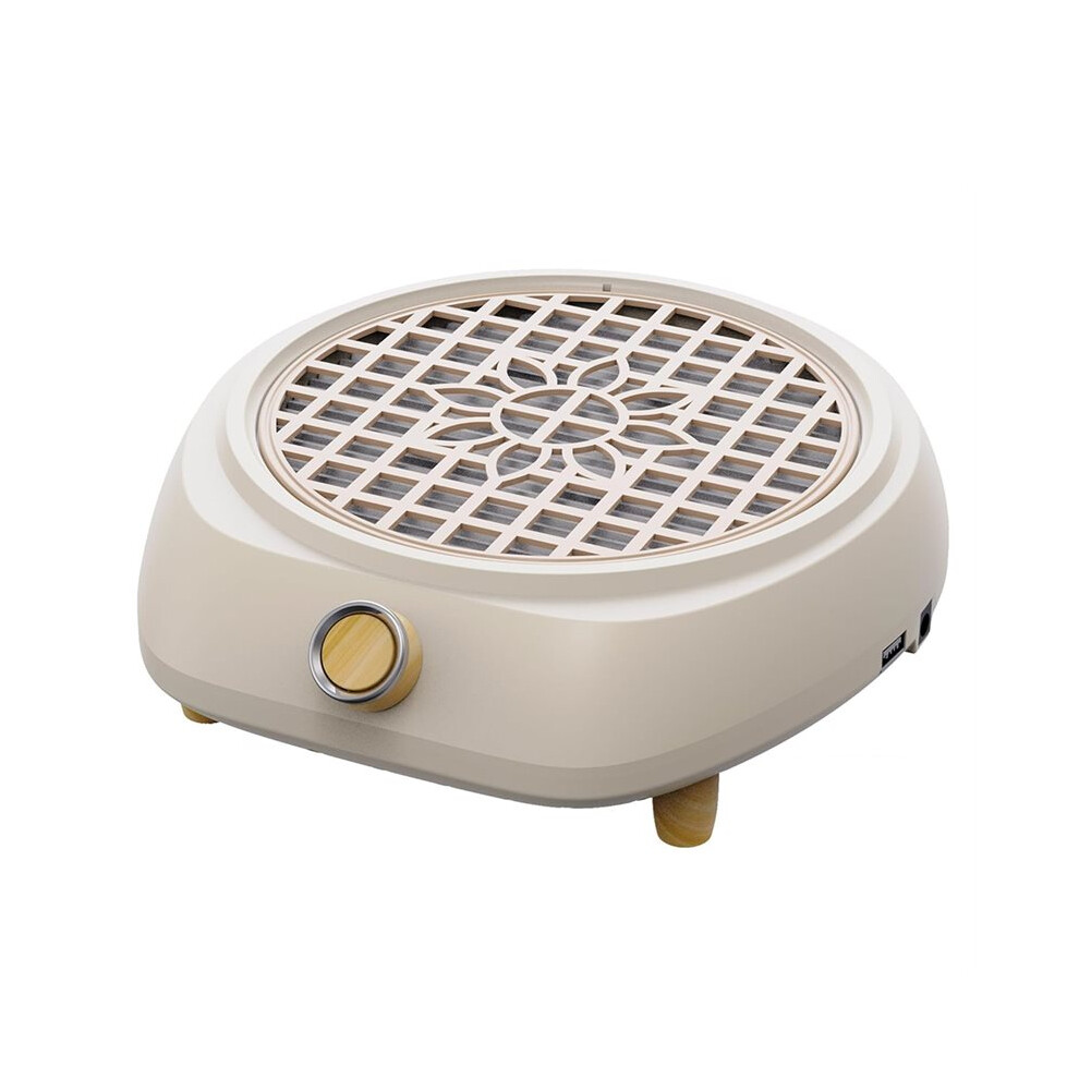 Tlily Small Nail Dust Collector Vacuum Cleaner Machine Powerful Strong Fan Extractor Suction Electric Nail Filer Eu Plug