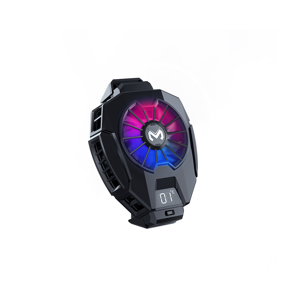 Mobile Phone Cooler - Rncyn - Rapid Cooling - Abs Back Clip - Built-In Fan 9486689772123