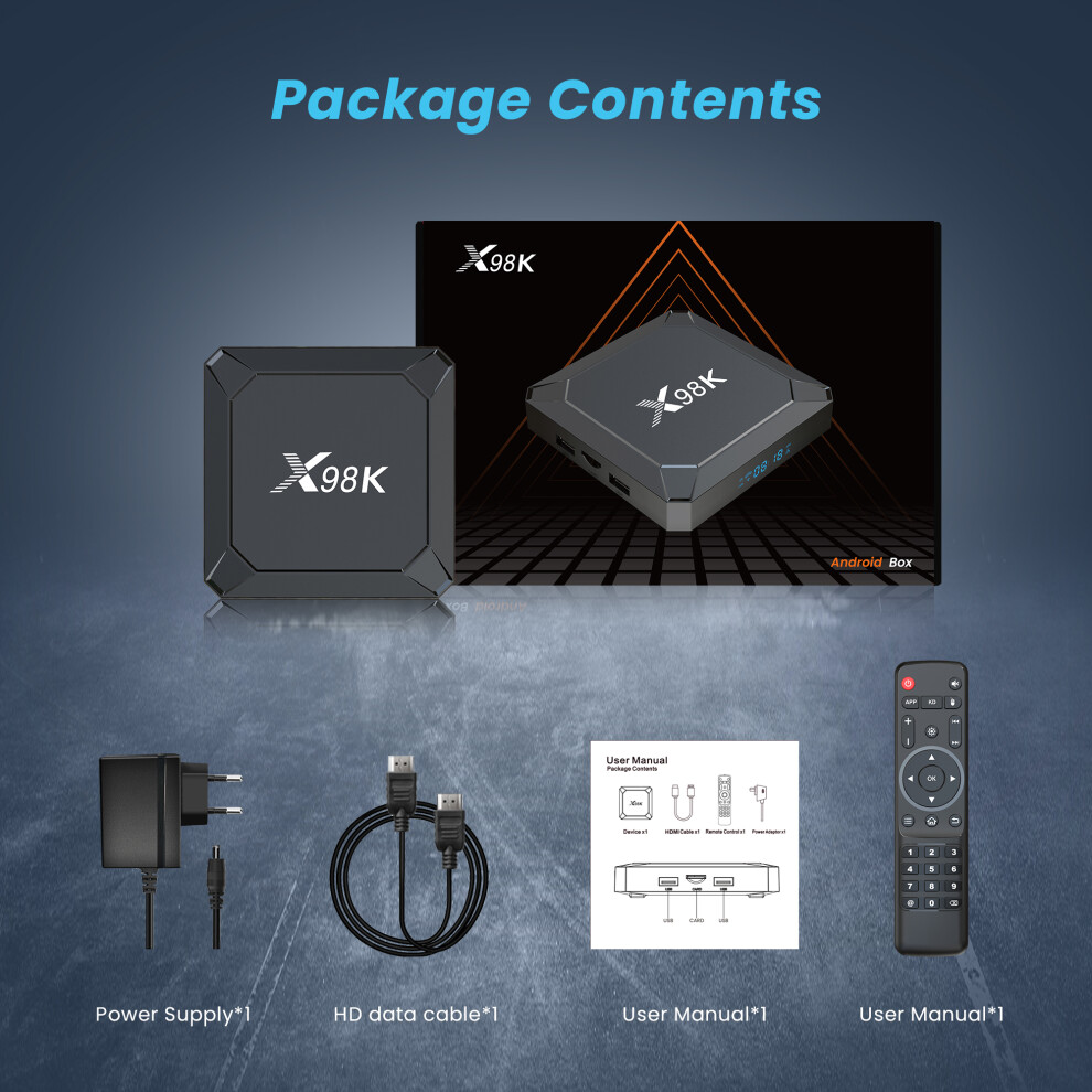 Android Tv Box - Rncyn - Android 13.0 - 8K - 1080P - Wifi6 - Hdr10+ - Rk3528 - Ram 4 Gb - Rom 32Gb - Bt5.0 9486689674052