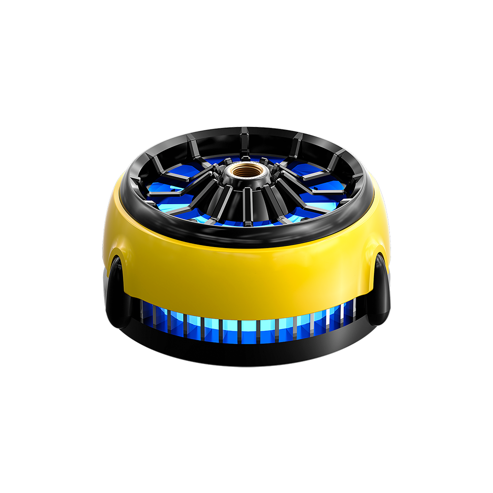 Gaming Phone Cooler - Rncyn - Dla6 - Manual Clip - Dimensions 60X94.5x39mm - Weight 66G Blue/Light 9486689772468