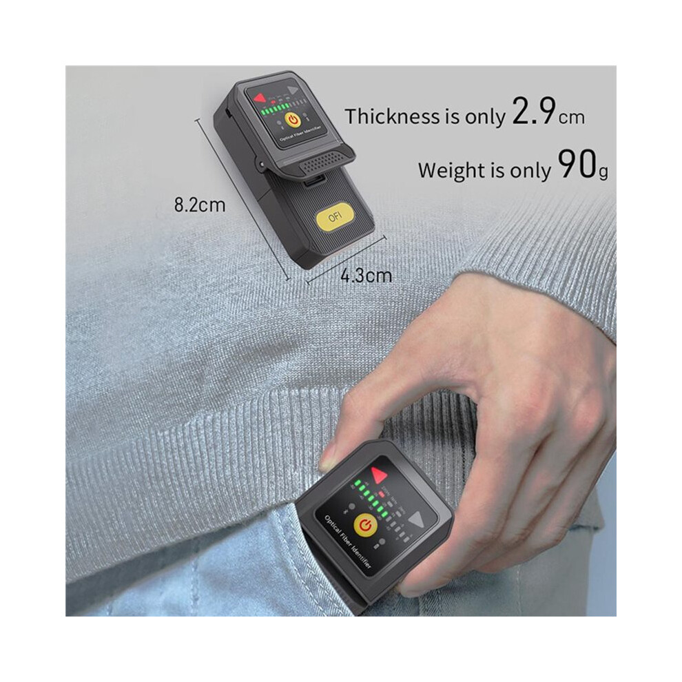 Photos - Card Reader / USB Hub Optic Fiber Identifier YYS-430 Live Fiber Optical Identifier 800-1700nm Fiber Cable Visual Fault Locator