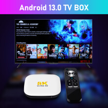 Android 13.0 TV Box - RNCYN - RK3528 - 8K videon dekoodaus - WiFi 6 - 3D - OTA - 64GB ROM - 4 GB RAM - BT 5.0