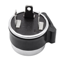 Relais Clignotant Universel 6 Volts 23 W pour Moto, Relais 3 Broches 6 V 18/23 Watts, Boîtier en Aluminium