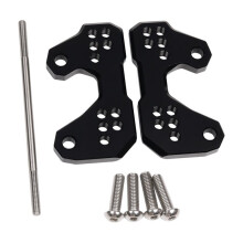 Motorcycle Rear Footrest Rearset Foot Rest Peg Base Nail Pedal Raising Bracket Back for MT03 MT-03 B
